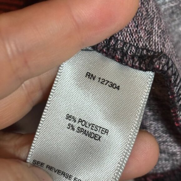 John Mark Blouse Women's Size Medium Plaid Flannel Button Down Red Black - Picture 4 of 4